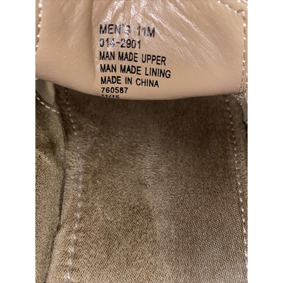 J.Ferrar JF Oxford Loafer Slip On Men's Dress Shoes Brown Leather Sz 11 014-2901 - Picture 6 of 10